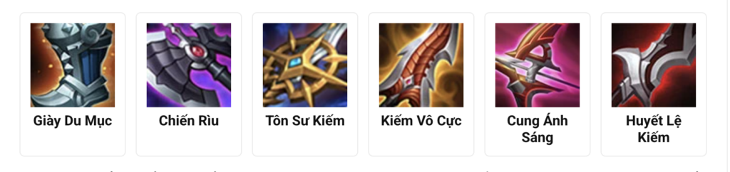 Gợi ý trang phục sát thương